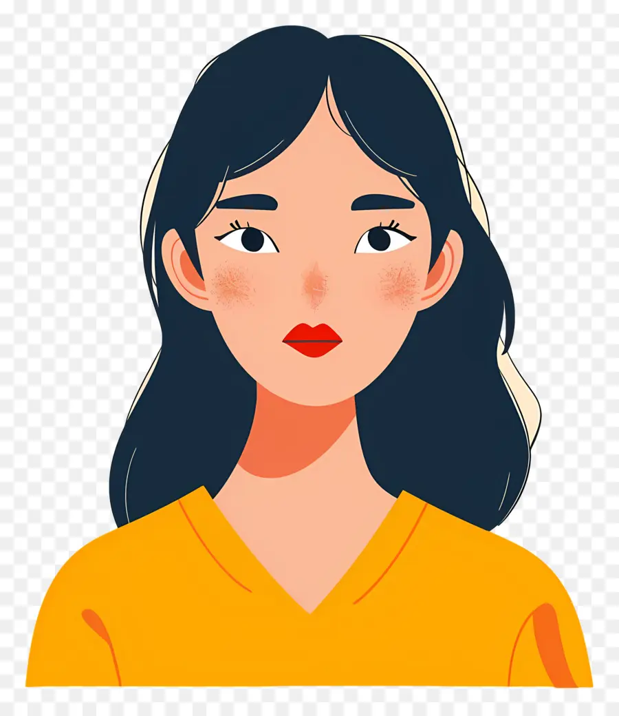 Mujer Coreana，Chica PNG