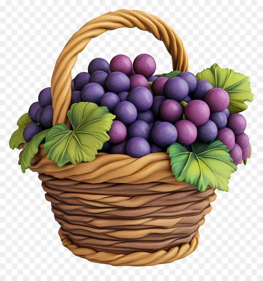 Uva，Cesta De Uvas PNG