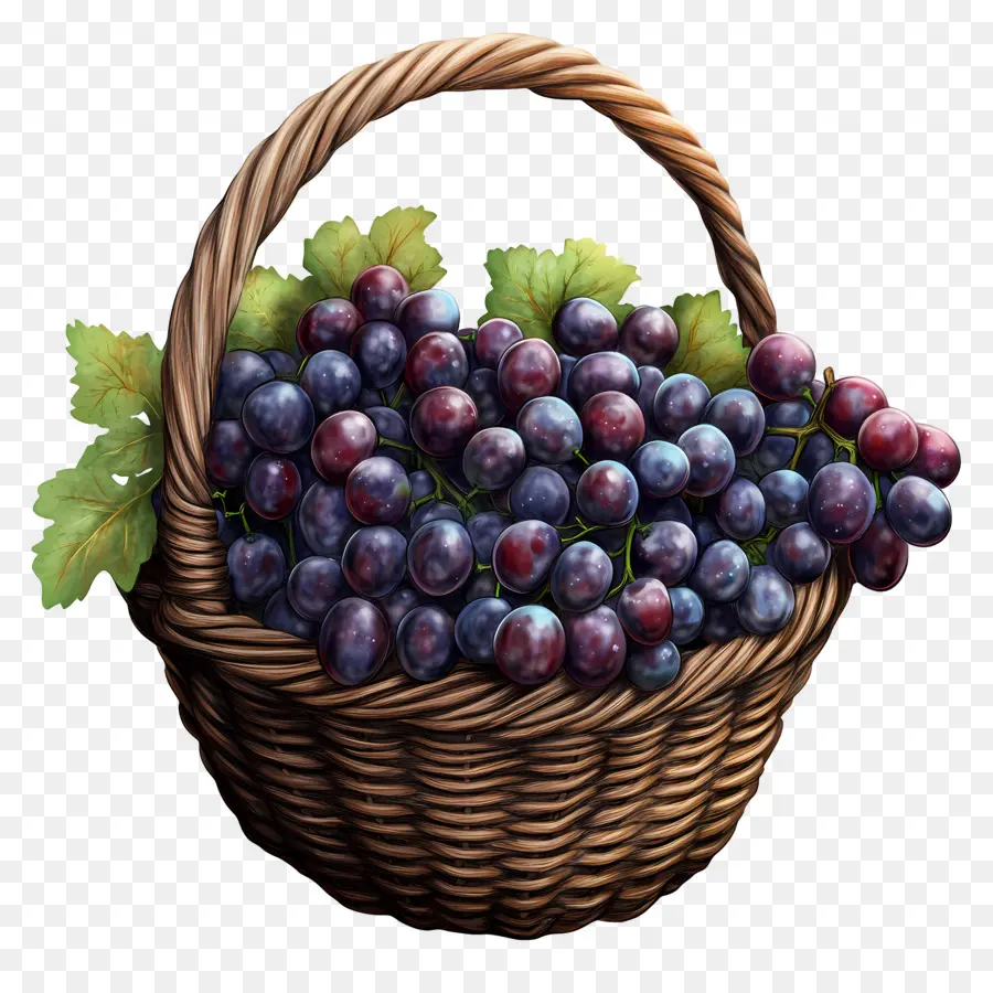 Vendimia，Cesta De Uvas PNG