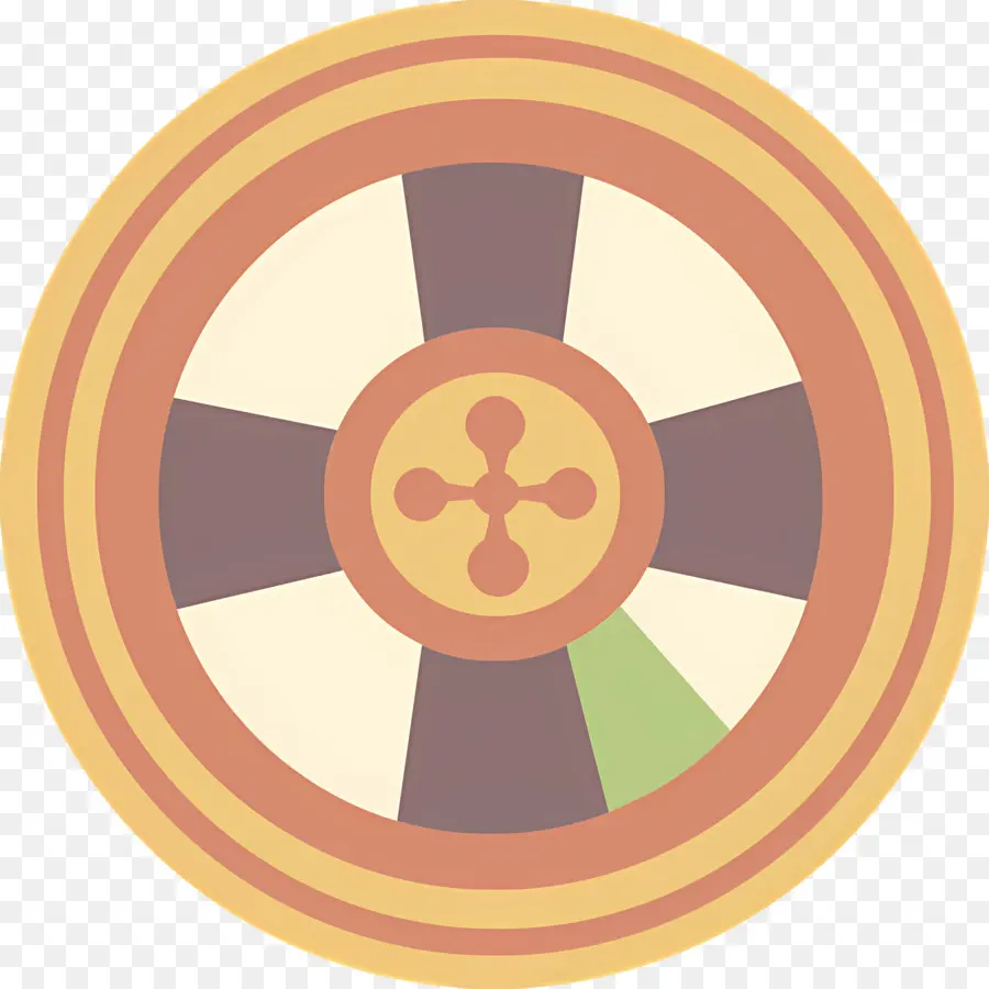 Ruleta De Casino，Diana Colorida PNG