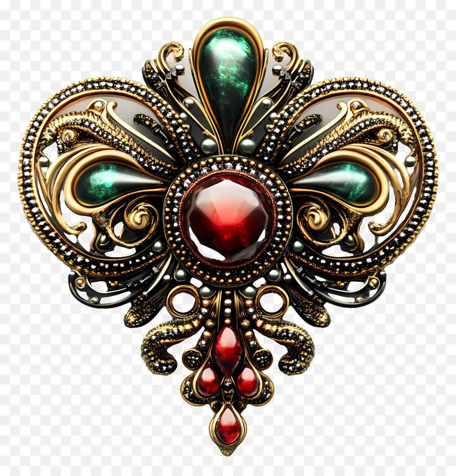 Broche，Broche Adornado PNG