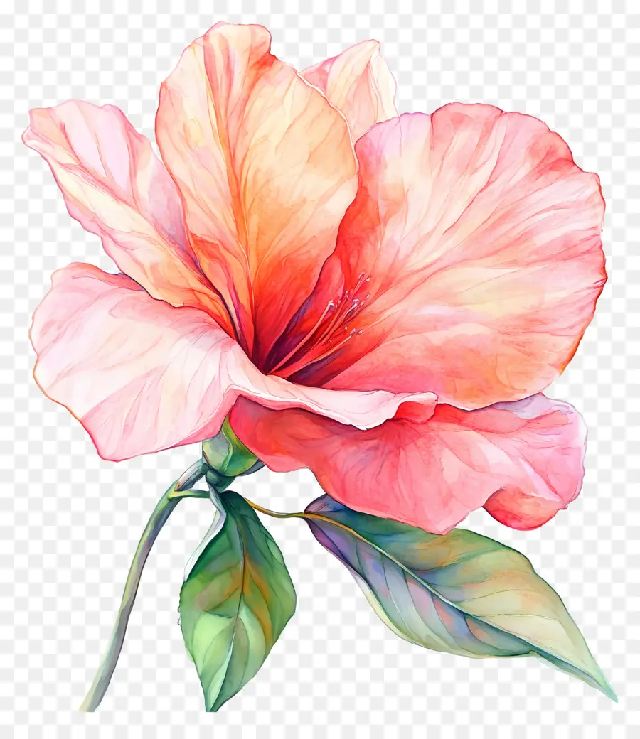 Buen Día，Flor Rosa PNG