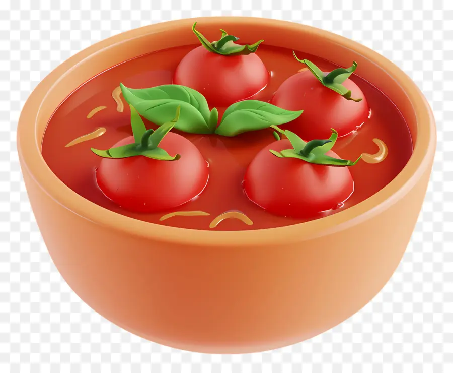 Sopa De Tomate，Bol PNG