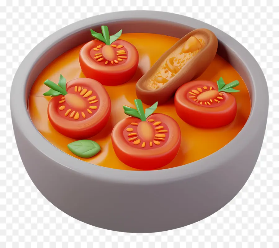 Sopa De Tomate，Bol PNG