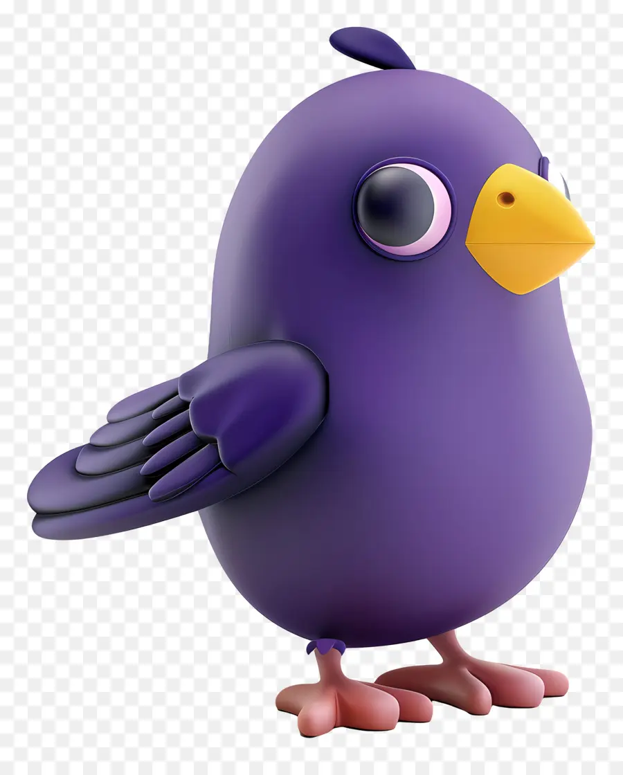 Pájaro Morado，Pájaro Azul PNG