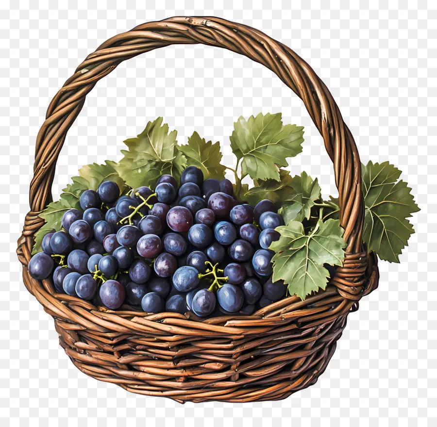 Vendimia，Cesta De Uvas PNG