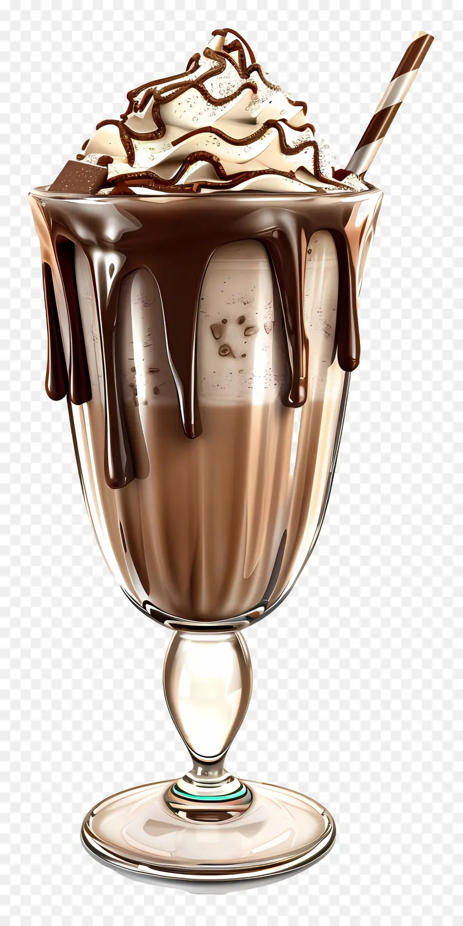 Batido De Chocolate，Postre PNG