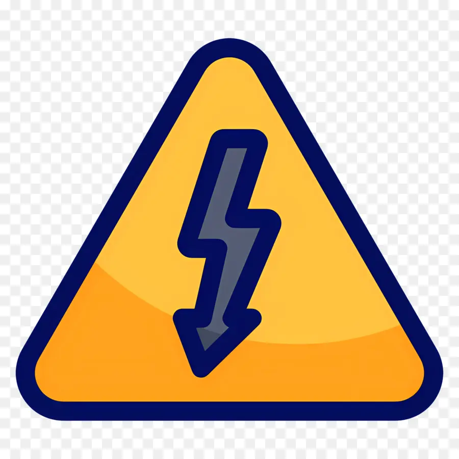 Advertencia Electrica，Señal De Advertencia Eléctrica PNG