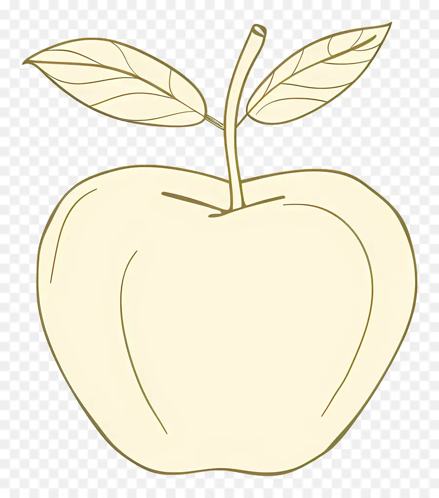 Esquema De Manzana，Hojas PNG