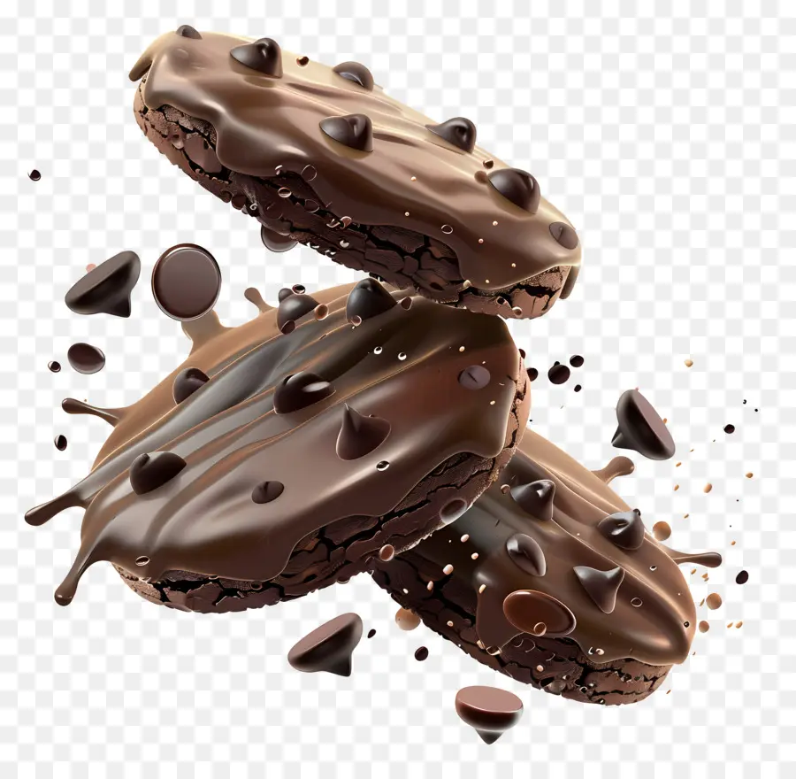 Galletas De Chocolate，Galletas PNG