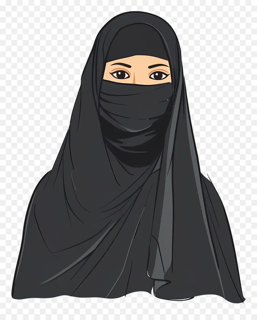 Mujer En Niqab，Mujer En Hijab PNG