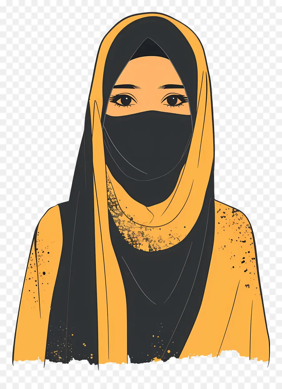 Mujer En Hijab，Mujer PNG