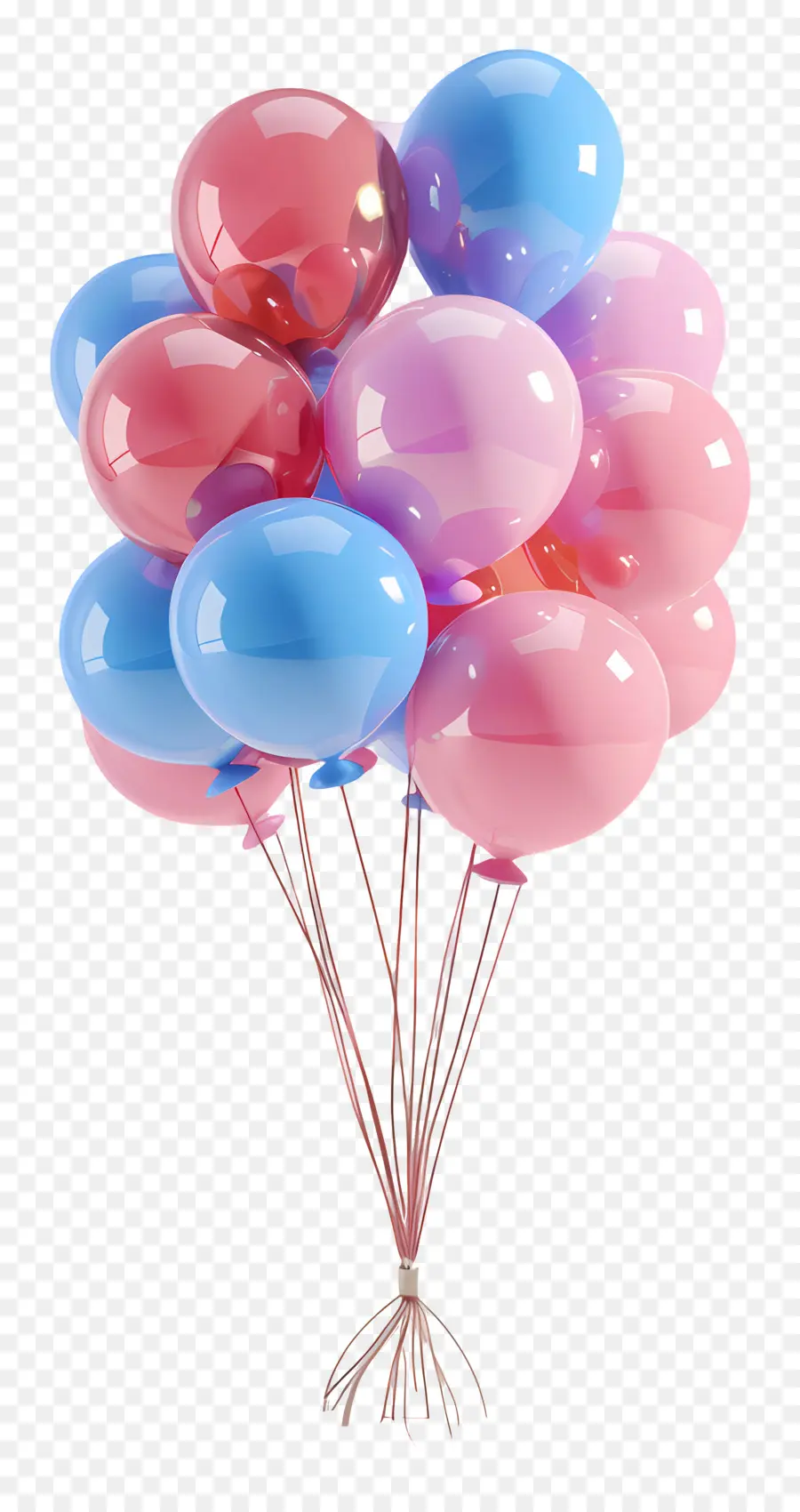 Manojo De Globos，Globos PNG