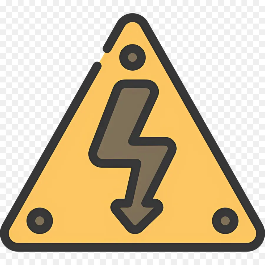 Advertencia Electrica，Señal De Advertencia Eléctrica PNG