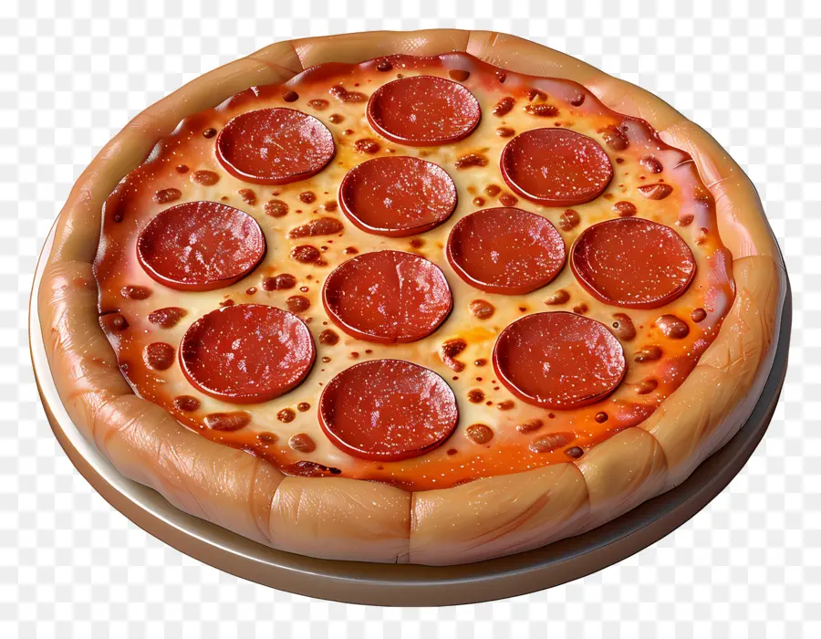 Pizza De Peperoni，Pizza PNG