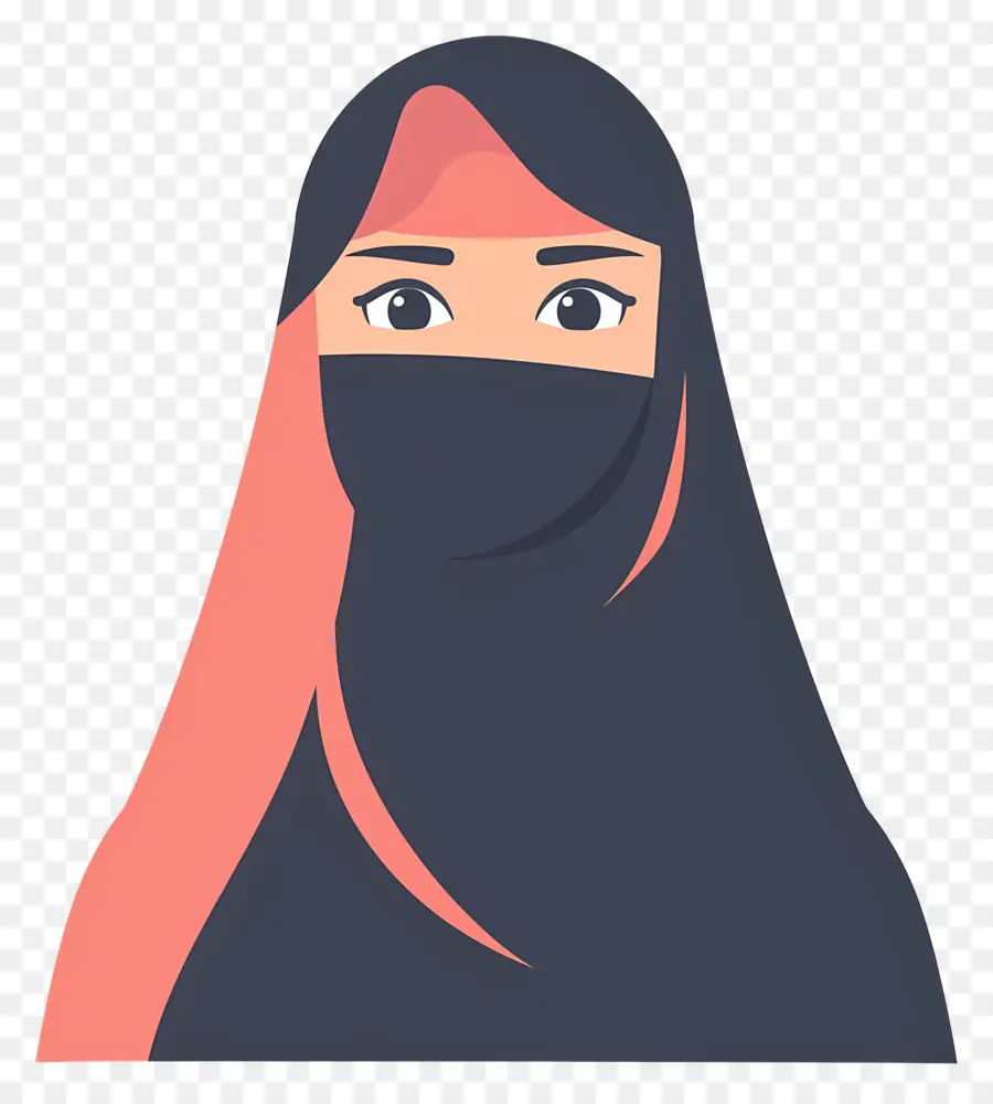 Mujer En Niqab，Mujer En Hijab PNG