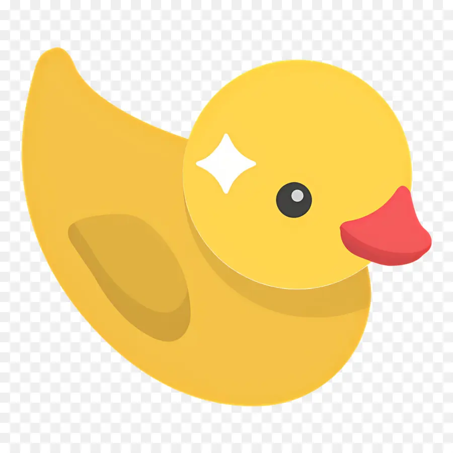 Pato，Pato De Goma Amarillo PNG