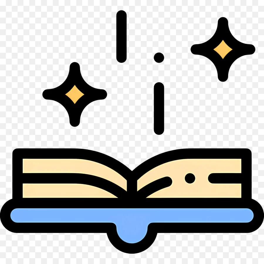 Libro Abierto，Libro Mágico PNG