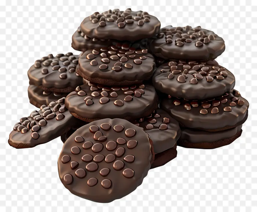 Galletas De Chocolate，Chocolate PNG