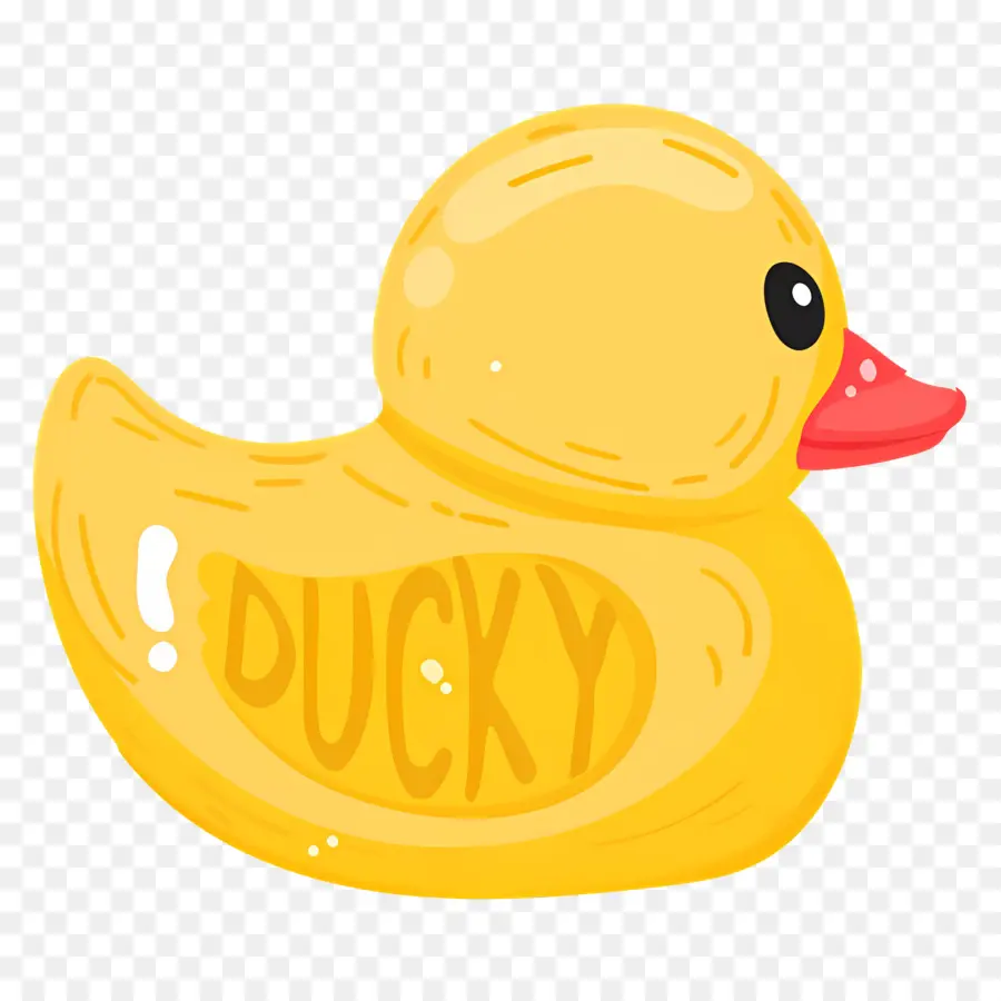 Pato，Pato De Goma Amarillo PNG