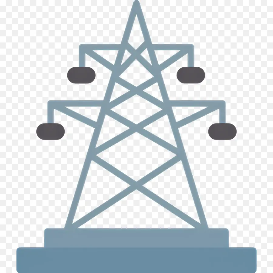 Transmisión Eléctrica，Torre Eléctrica PNG