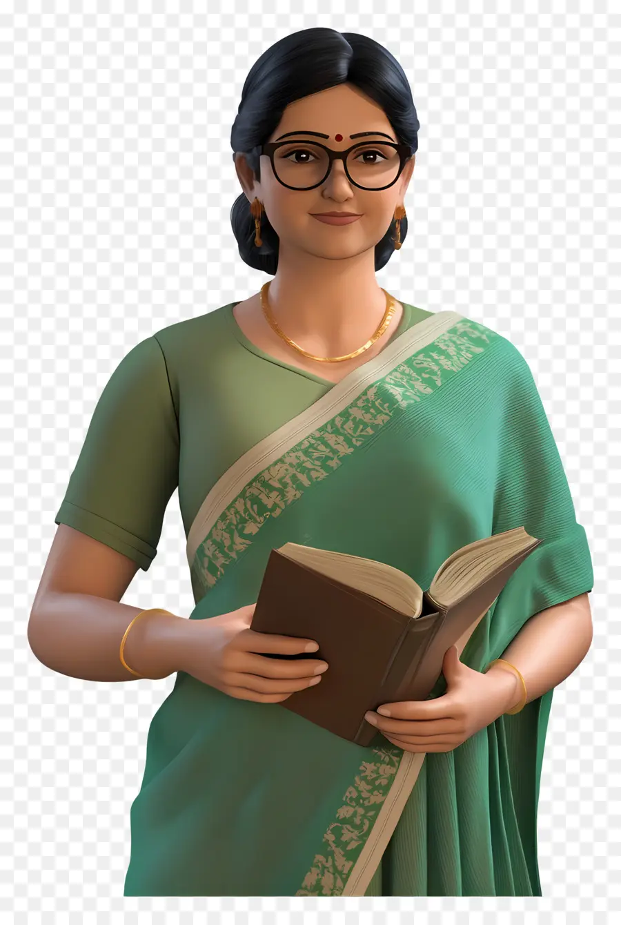 Maestro，Mujer Con Libro PNG