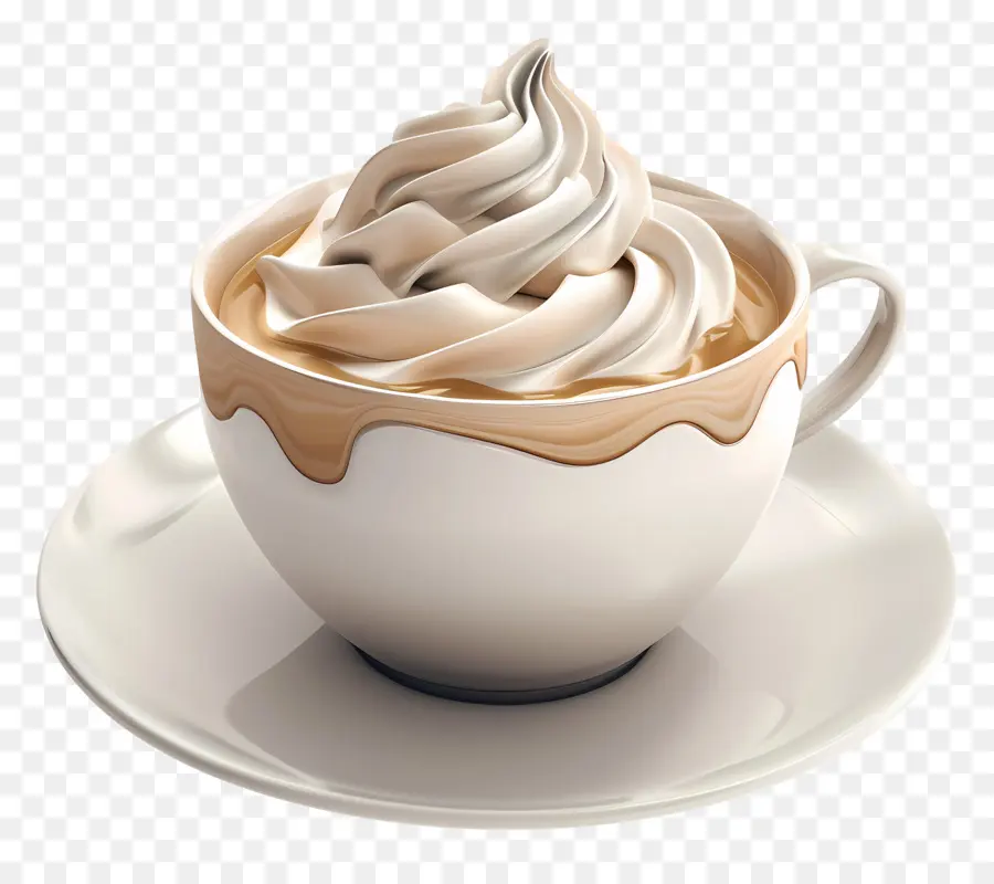 Capuchino，Taza PNG