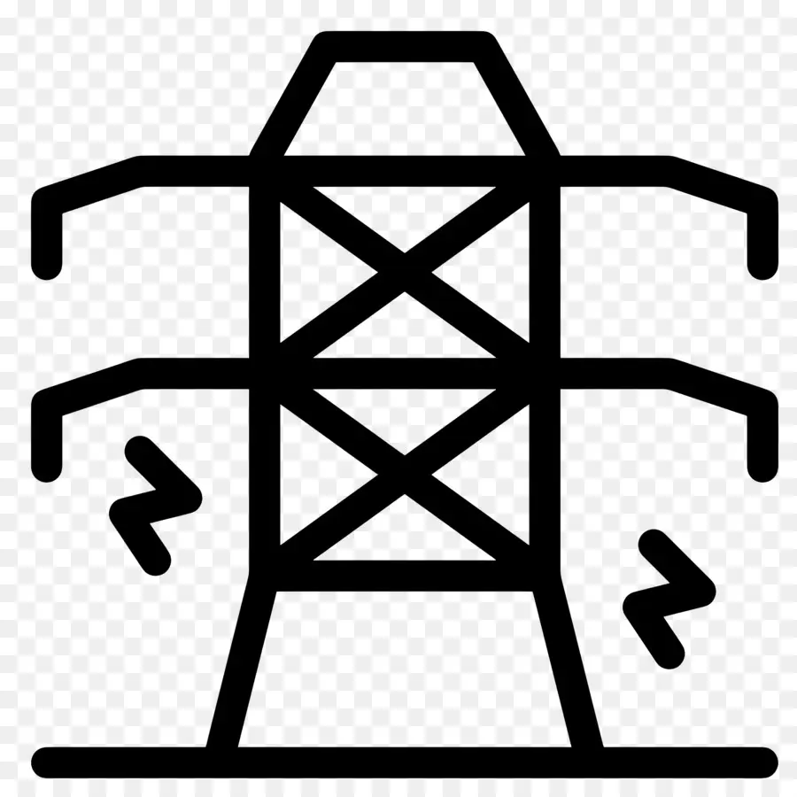 Transmisión Eléctrica，Torre Electrica PNG