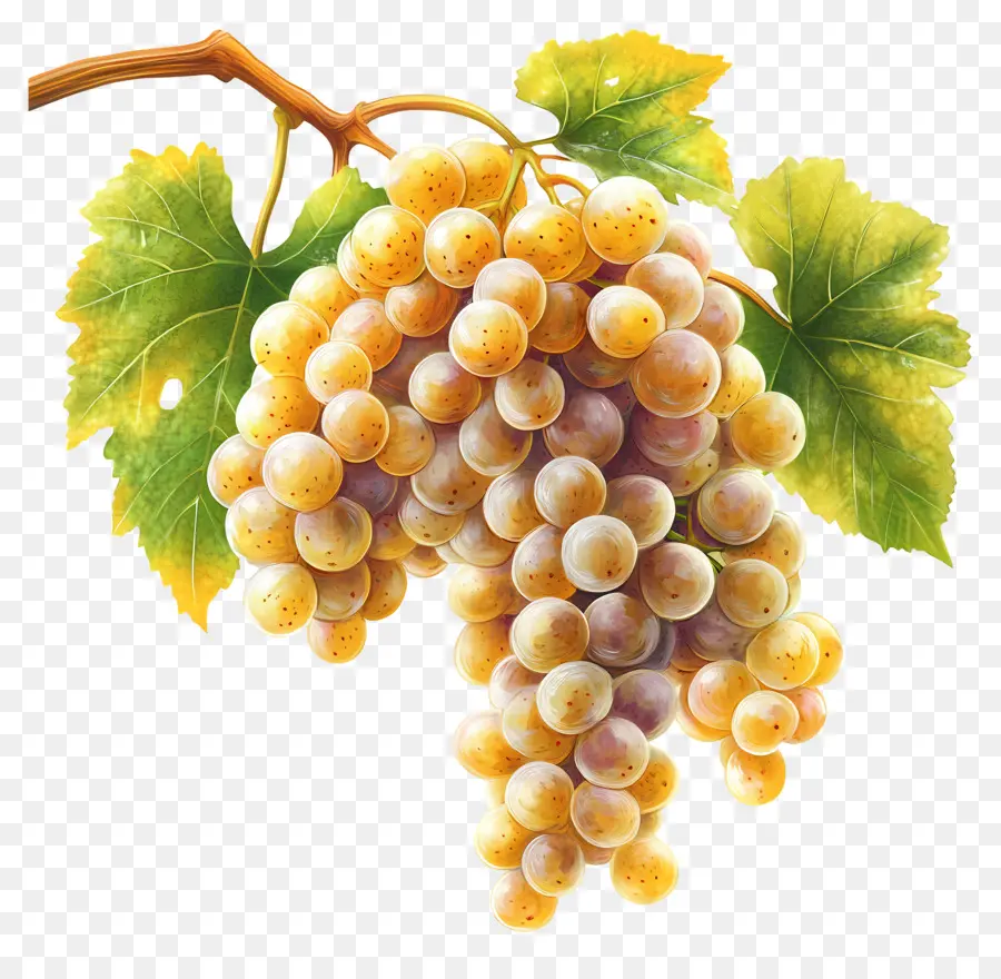 Cosecha De Uvas，Uvas Verdes PNG