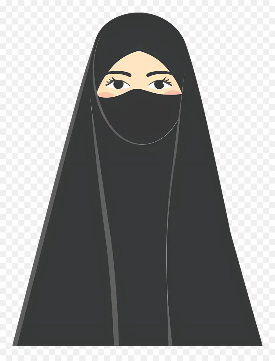 Mujer En Niqab，Mujer En Hijab PNG