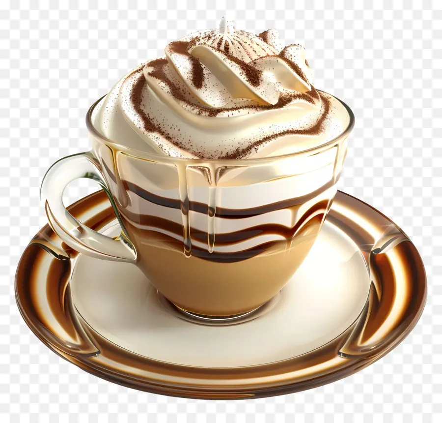 Capuchino，Taza PNG