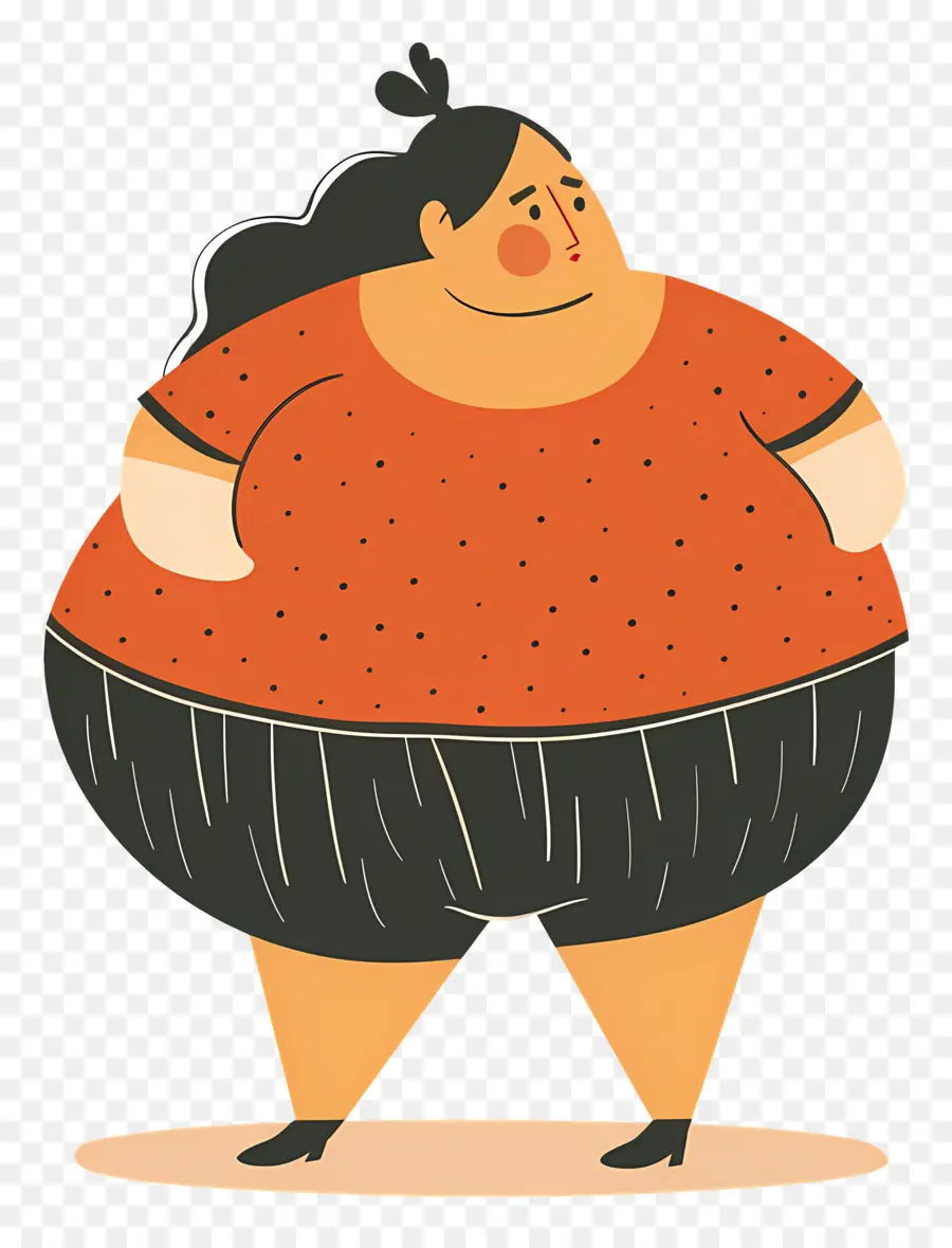 Gorda，Mujer Con Sobrepeso PNG