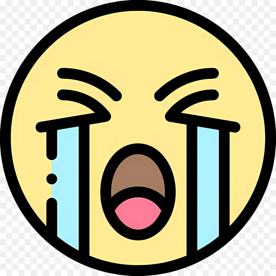 Cara Llorando，Emojis Llorando PNG