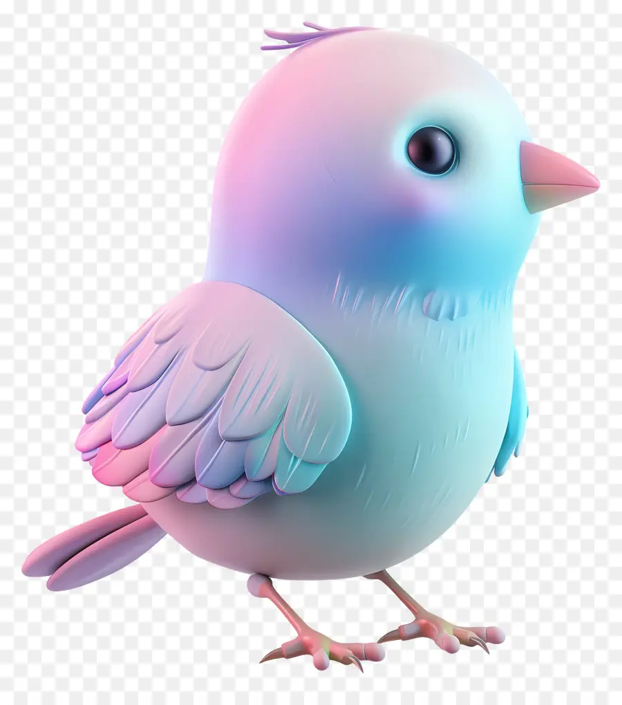 Pájaro Pastel，Lindo Pájaro PNG