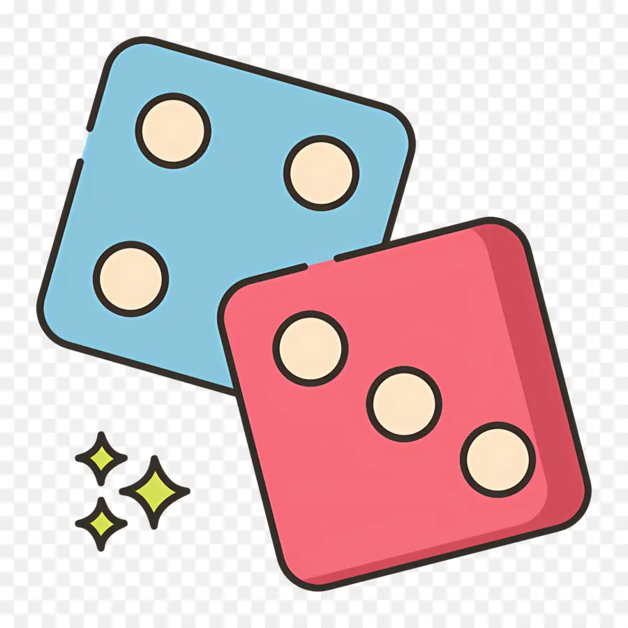 Dados De Casino，Dados Rojos PNG