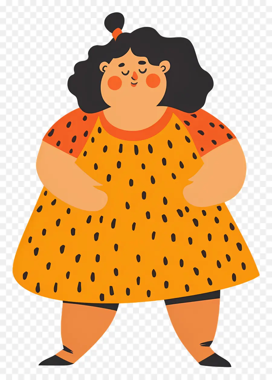 Gorda，Mujer Vestida PNG