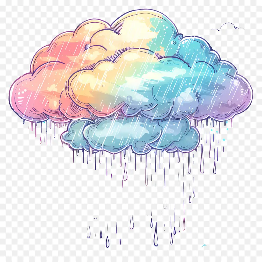 Nube De Lluvia，Nube PNG