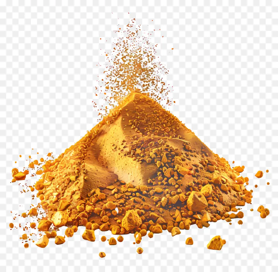 Polvo De Curry，Polvo Amarillo PNG