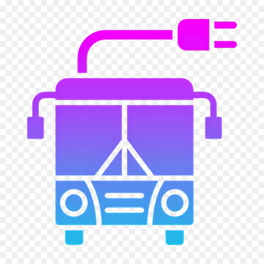 Autobús Eléctrico，Enchufar PNG