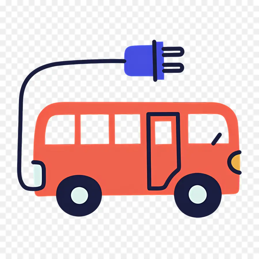 Autobús Eléctrico，Transporte PNG