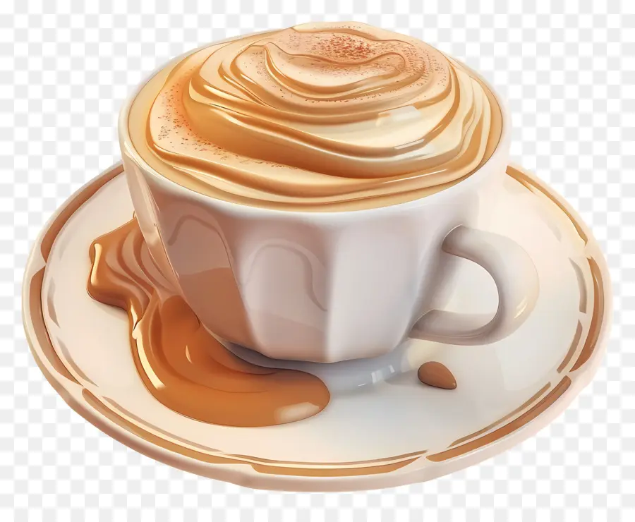 Capuchino，Taza PNG