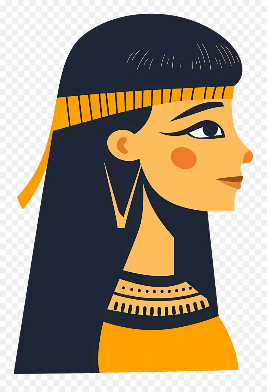 Mujer Egipcia，Cleopatra PNG