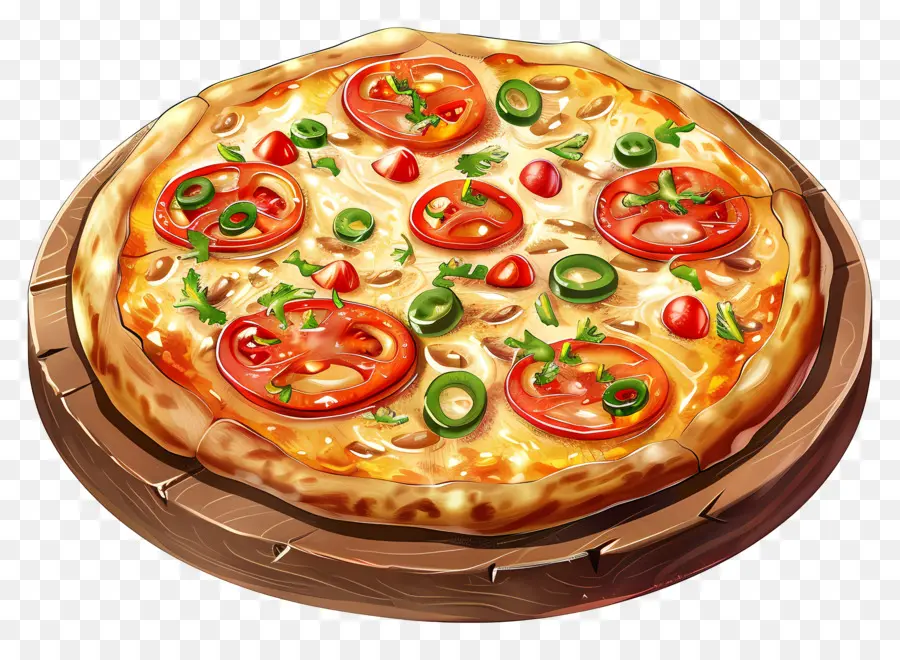 Pizza Mexicana，Pizza PNG