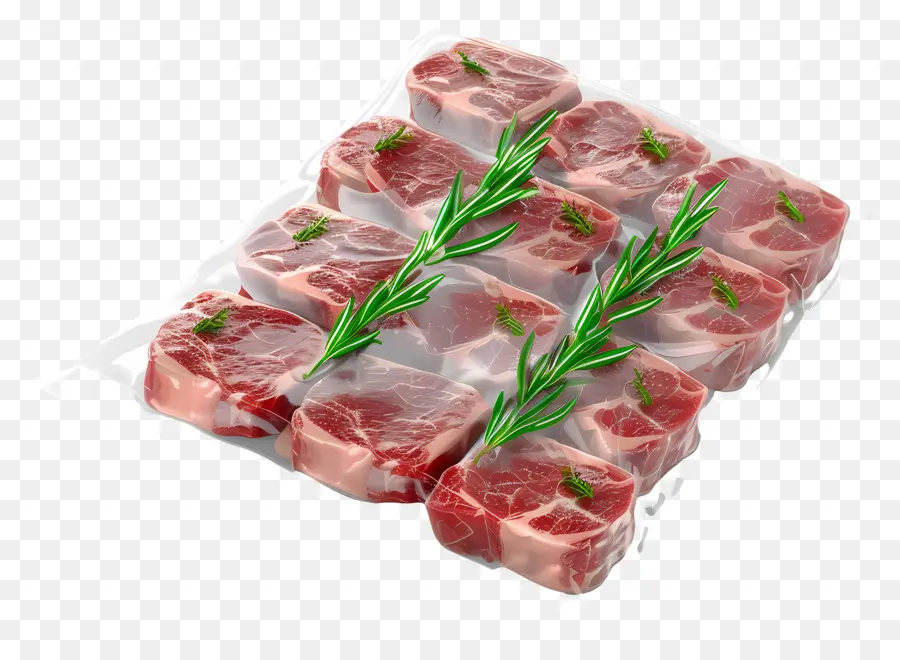 Paquete De Carne Congelada，Carne Cruda PNG