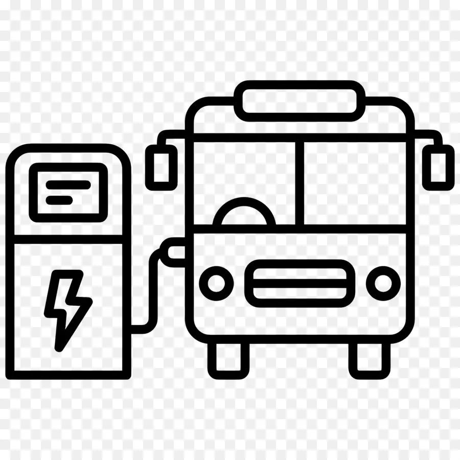 Autobús Eléctrico，Autobús PNG