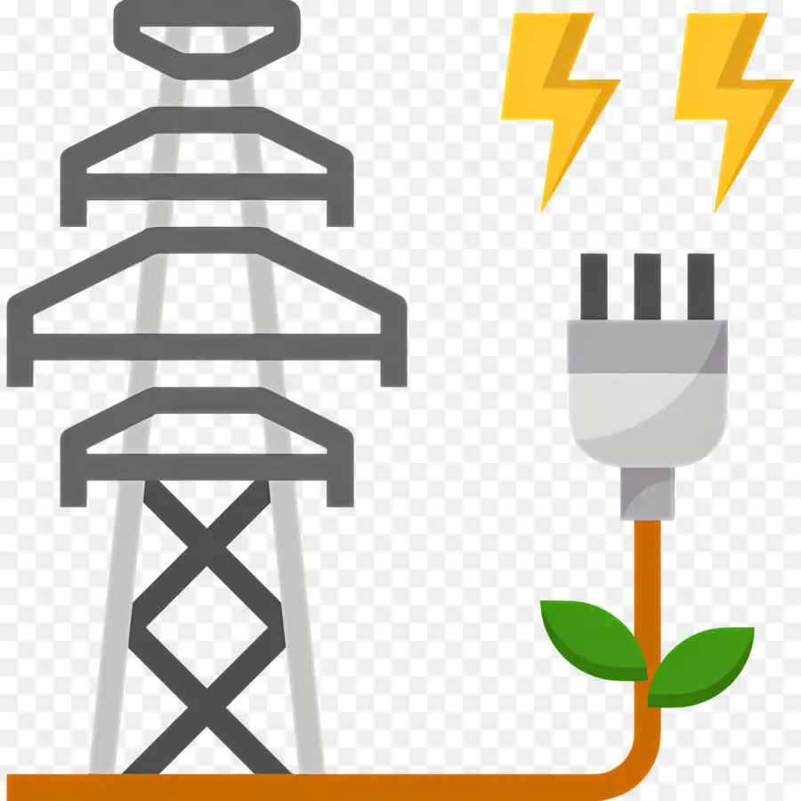 Transmisión Eléctrica，Electricidad PNG