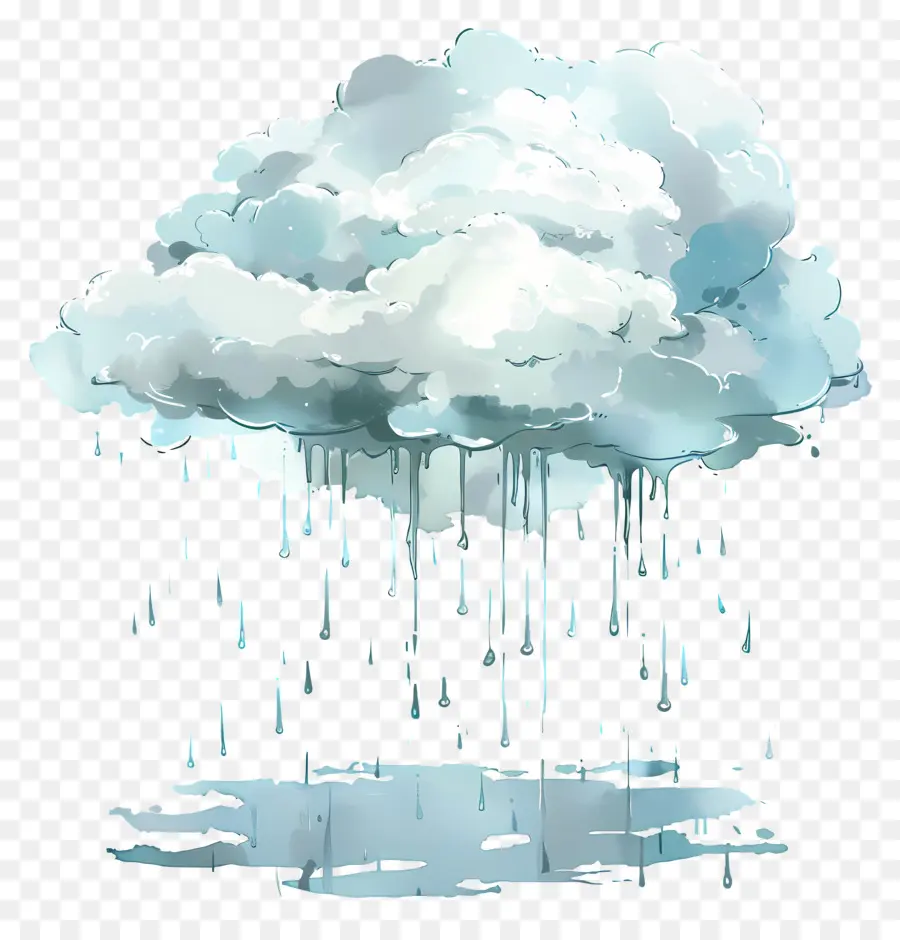 Nube De Lluvia，Nube PNG