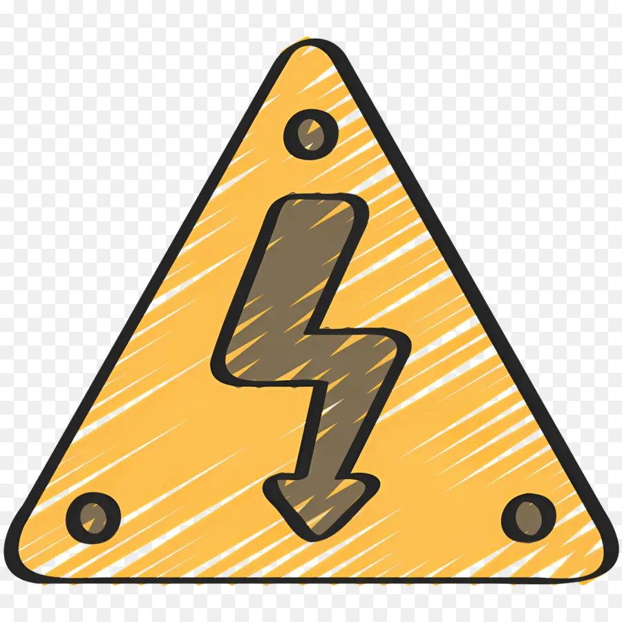 Advertencia Electrica，Señal De Advertencia PNG