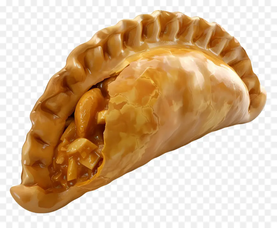 Hojaldre De Curry，Empanada PNG