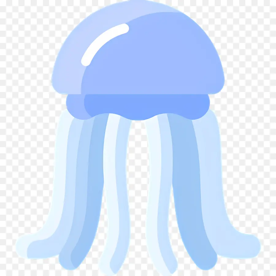 Medusa，Medusa Azul Claro PNG